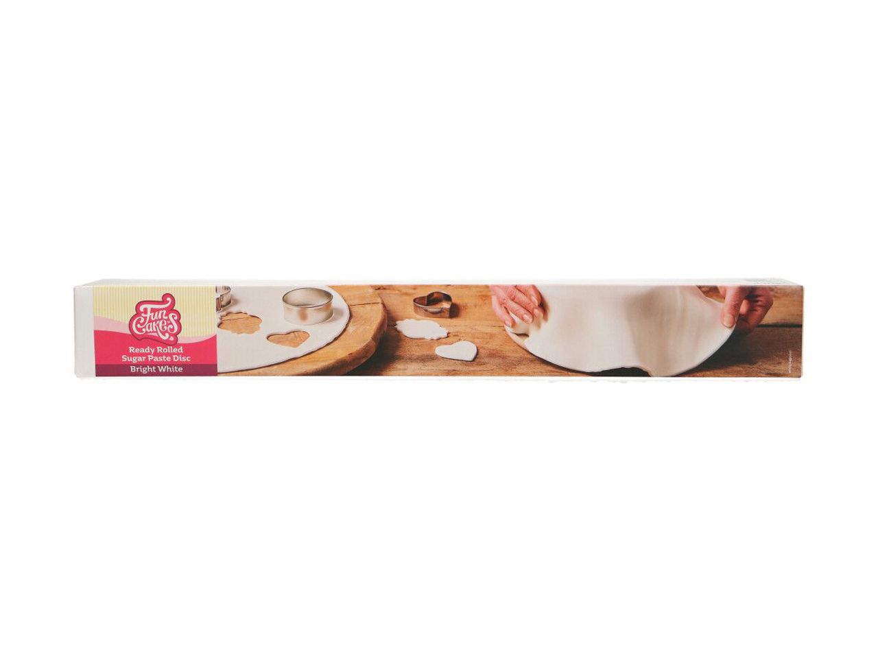 Funcakes - ausgerollter Fondant - Weiss