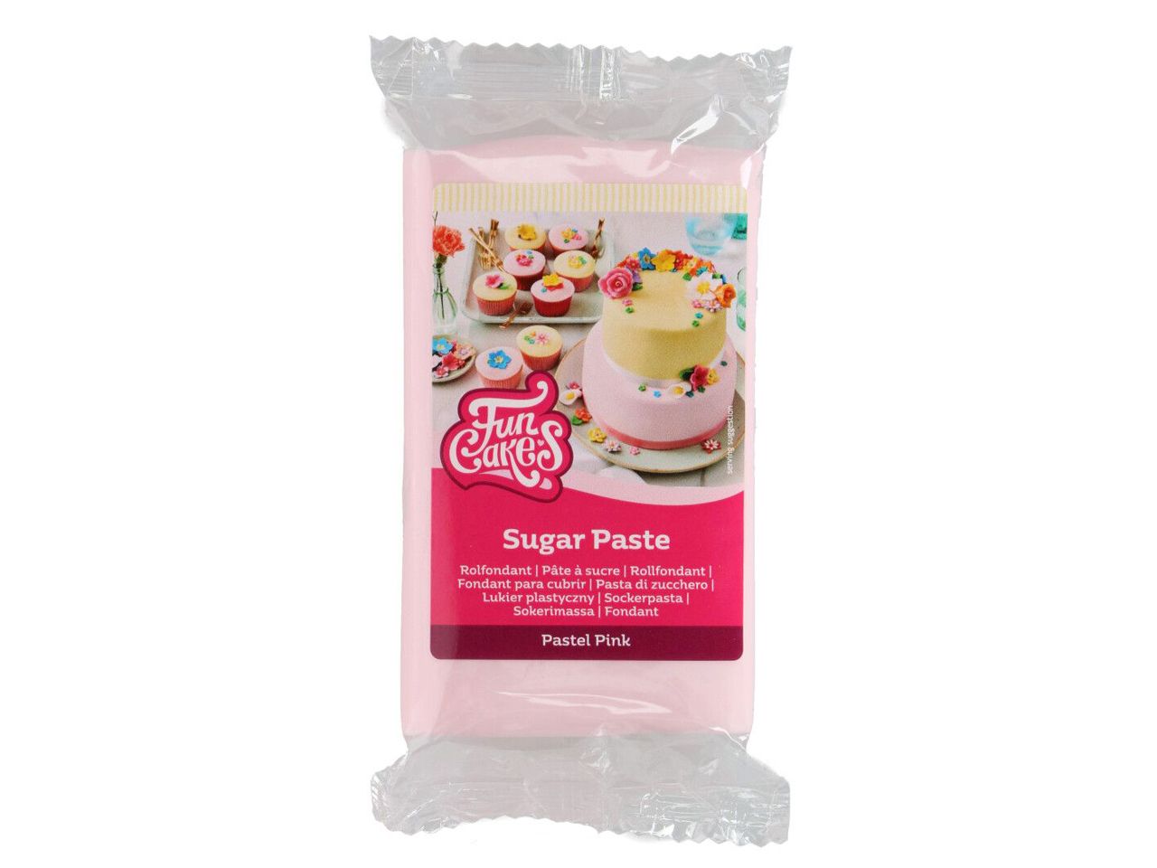 Funcakes - Fondant - Pastelpink - Pastell Rosa 250g