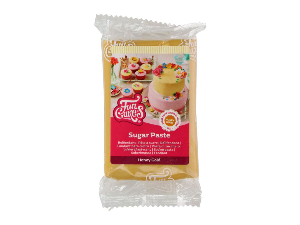 Funcakes - Fondant - Honey Gold 250g