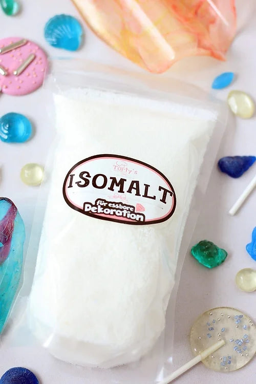 Tortys Isomalt - für essbare Dekoration - Weiß 500g