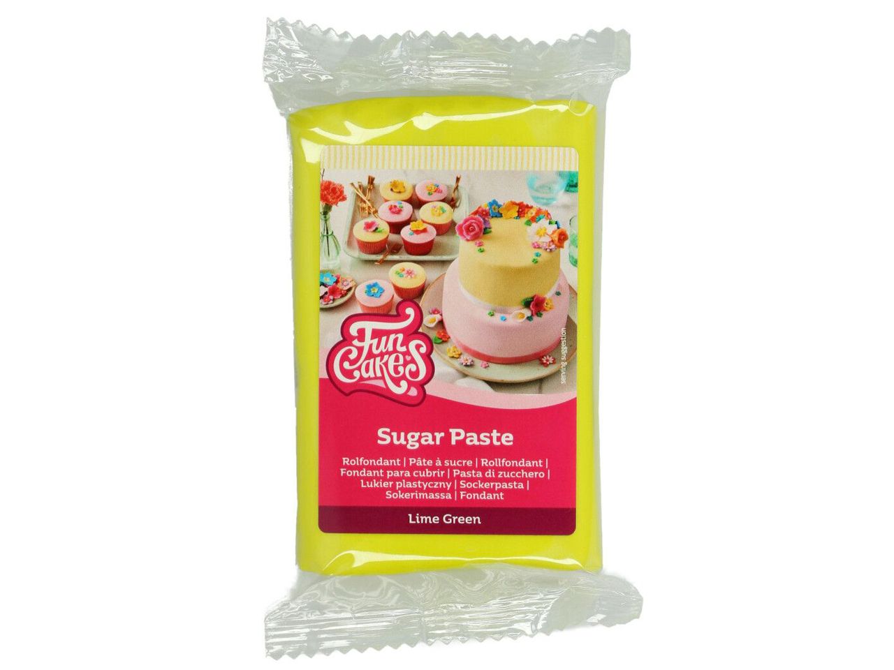 Funcakes - Fondant - Lime Green - Limettengrün 250g