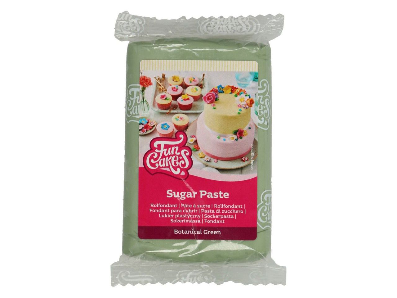 Funcakes - Fondant - Botanical Green - Pflanzengrün 250g