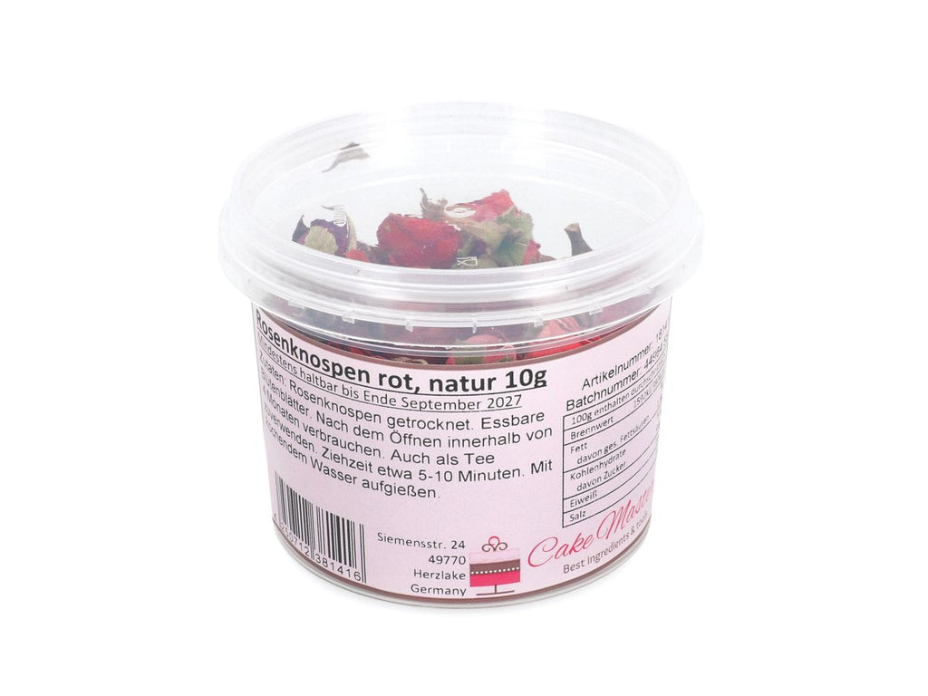 CM Rosenknospen rot, natur 10g