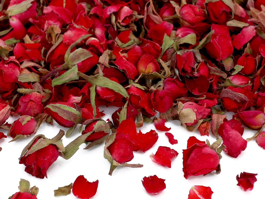 CM Rosenknospen rot, natur 10g