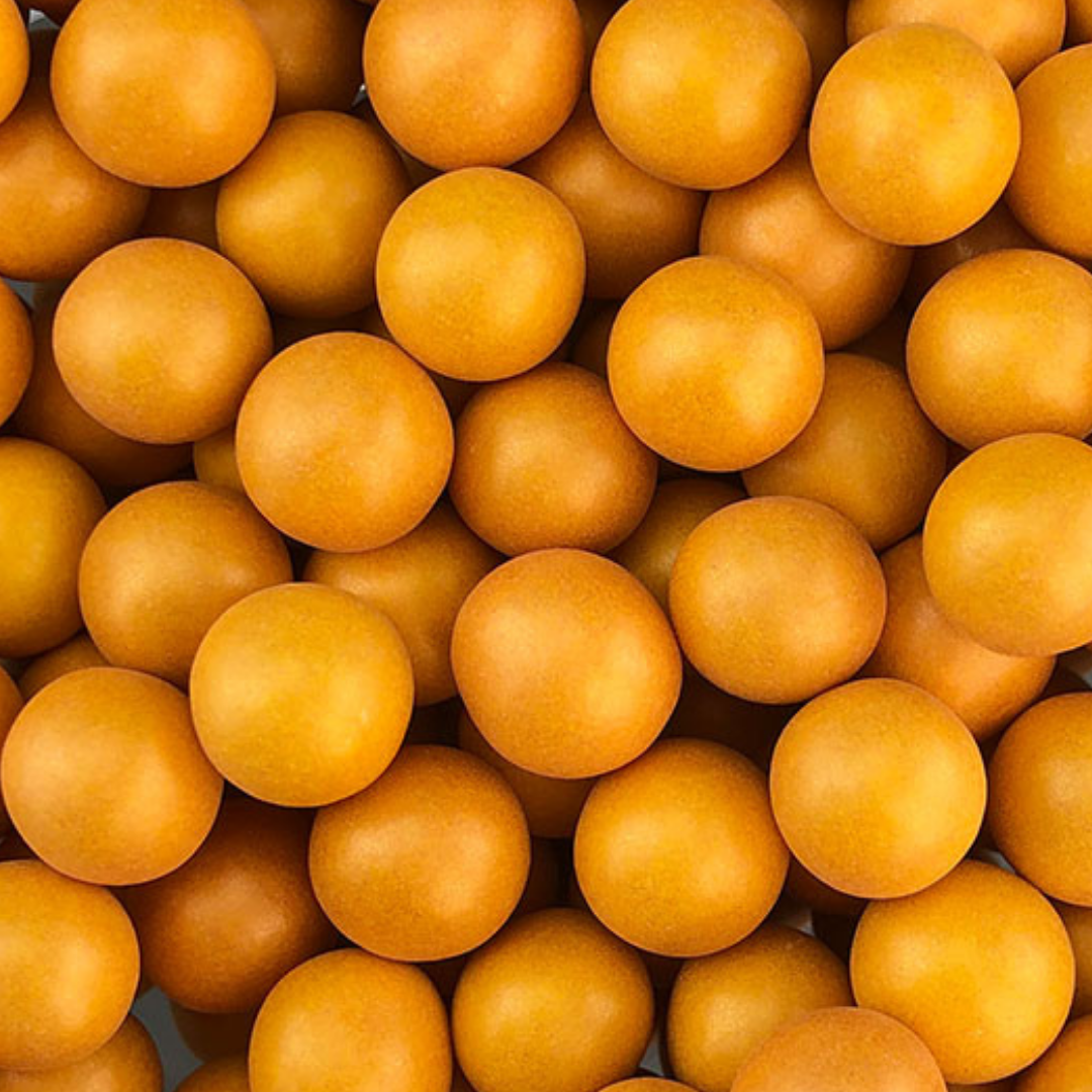Tortys - Choco Balls - Gelbgold  90g  9-10 mm