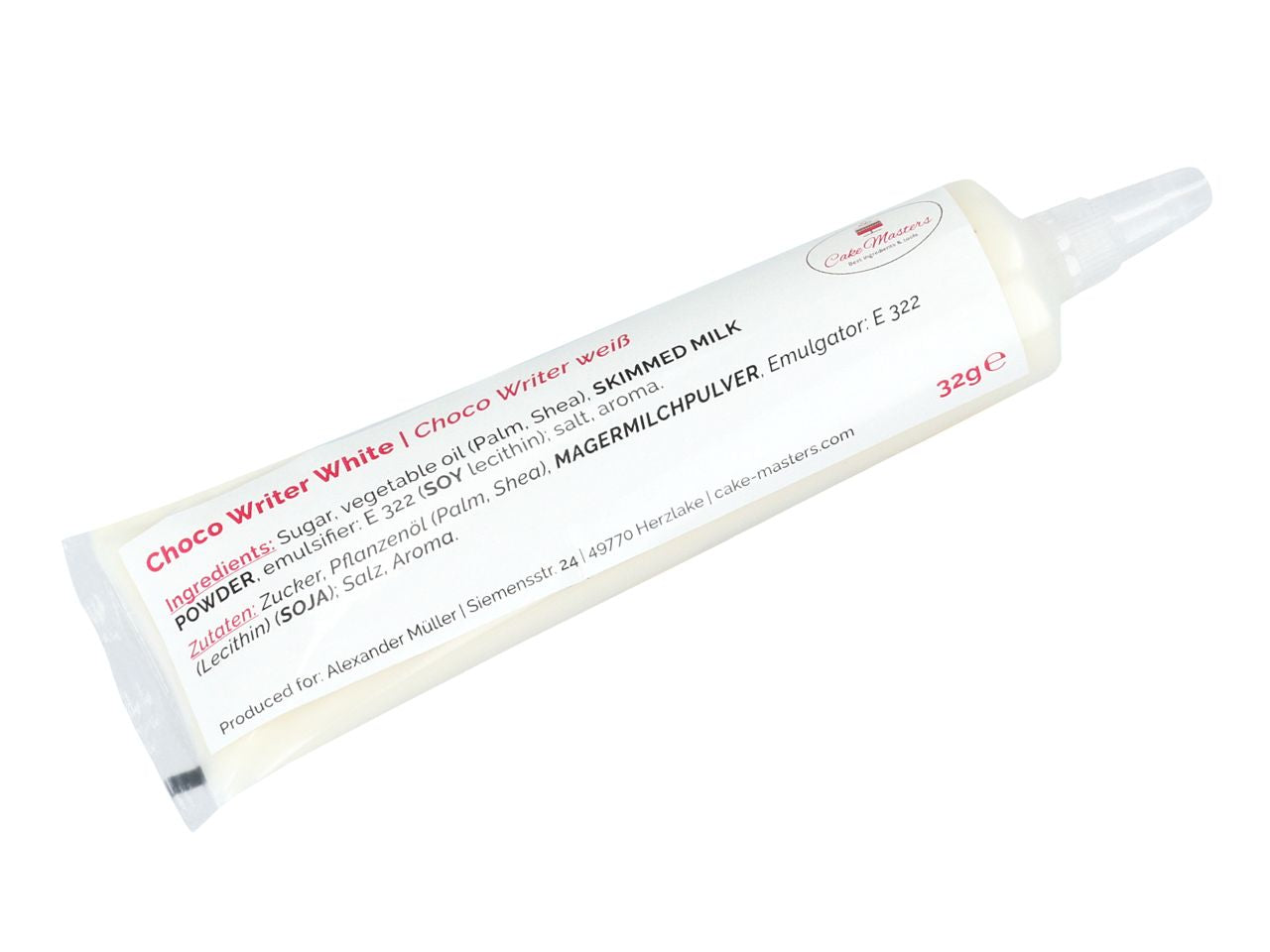 CM Schokoschrift weiß 32g