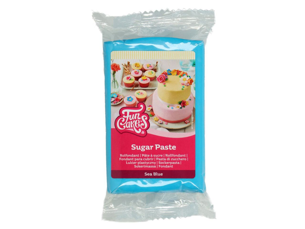 Funcakes - Fondant - Sea Blue - Meerblau 1kg