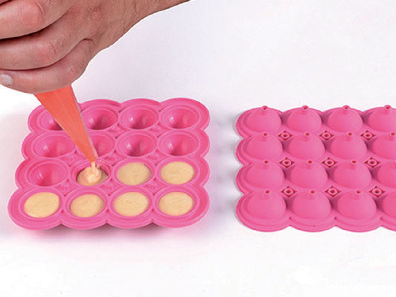 CM Silikonform Cake Pops inkl. 20 Stiele