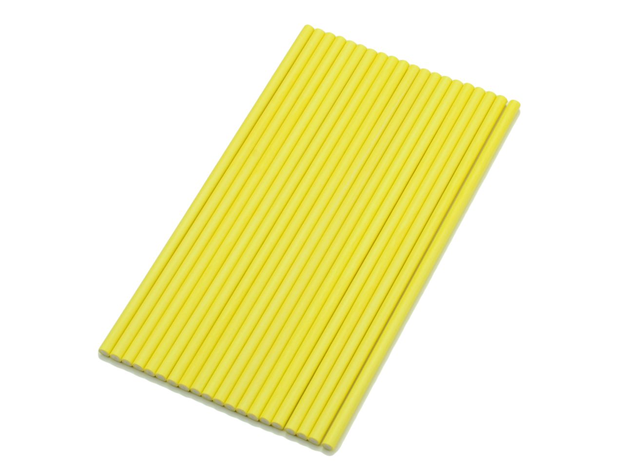 CM - Stiele 15cm gelb - 20 Stück