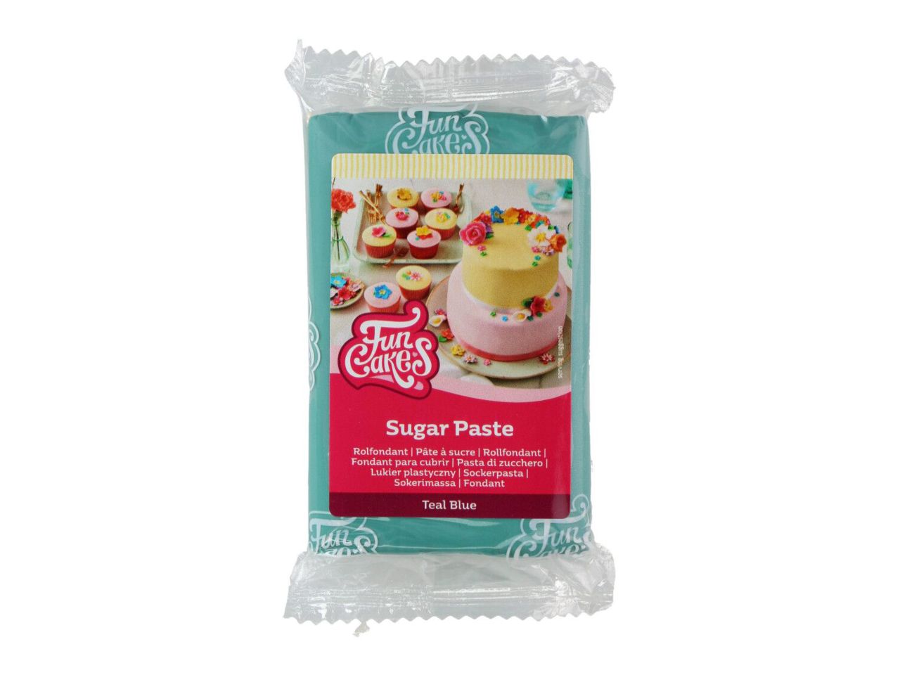 Funcakes - Fondant -  Teal Blau - 250g