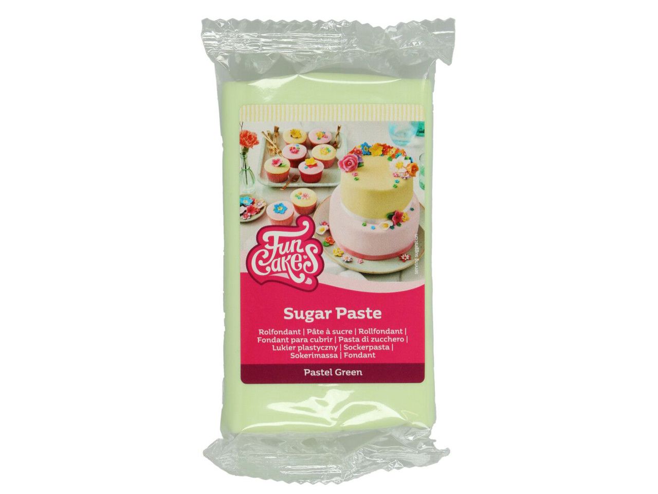 Funcakes - Fondant - Pastellgrün 250g