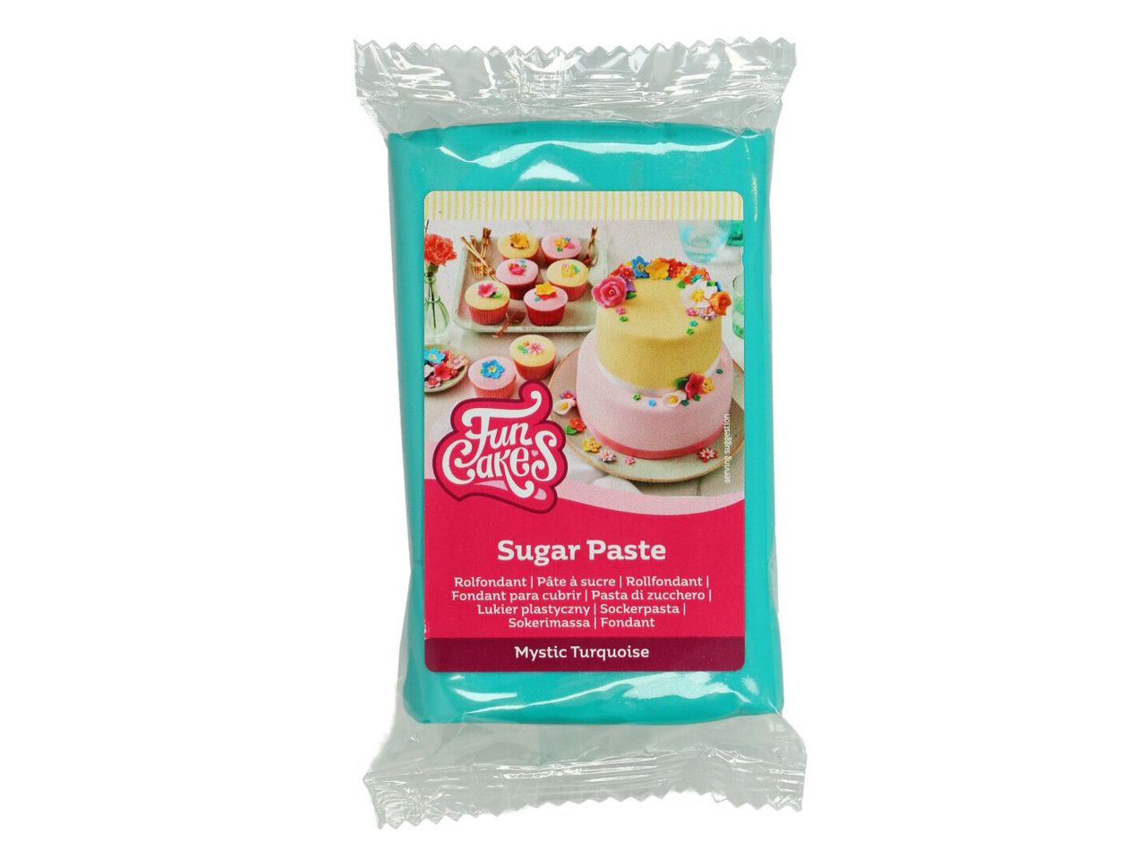 Funcakes - Fondant - Mystic Turquoise - Türkis 250g