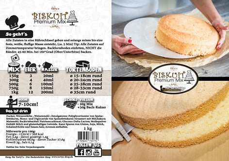 Torty`s - Biskuit Mix