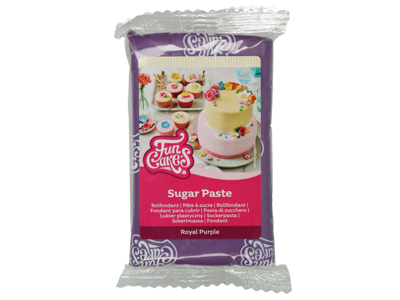 Funcakes - Fondant - Royal Purple - Violett Lila 250g