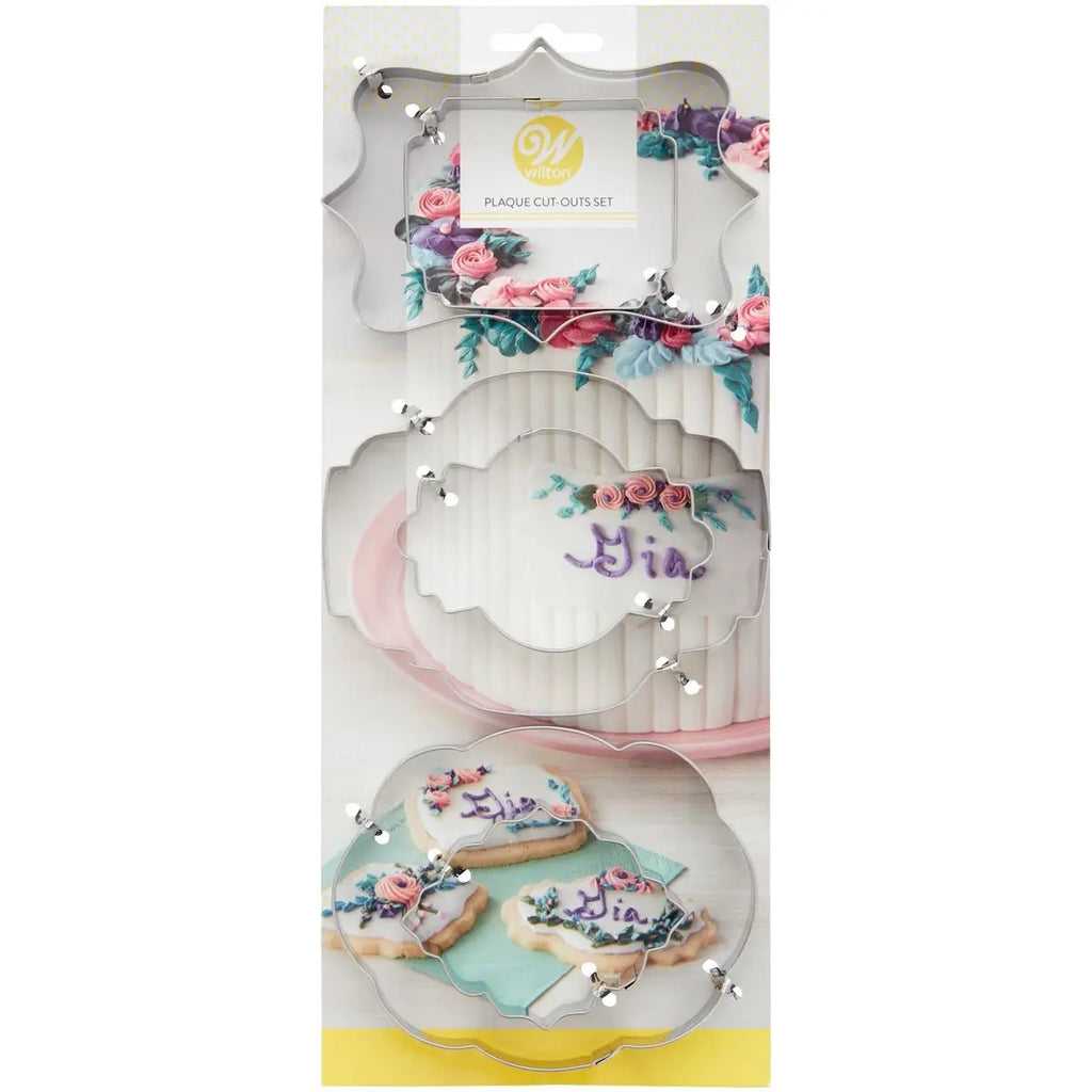 Wilton Ausstechform Plaque Set/6