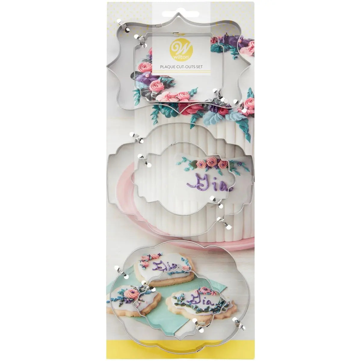 Wilton Ausstechform Plaque Set/6
