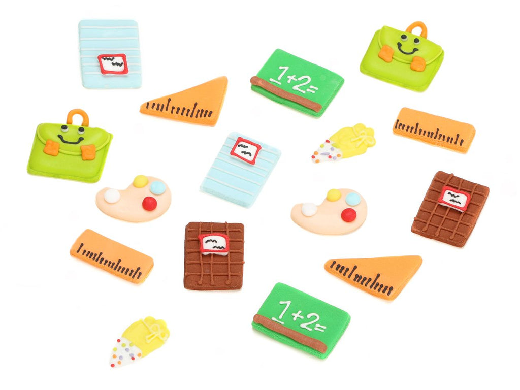 CM Zuckerdekor Schulanfang 16-teilig