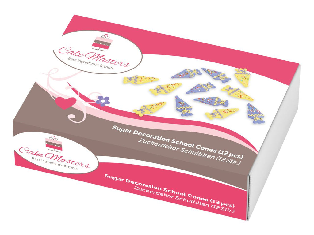 CM  Zuckerdekor Schultüten 12 Stück