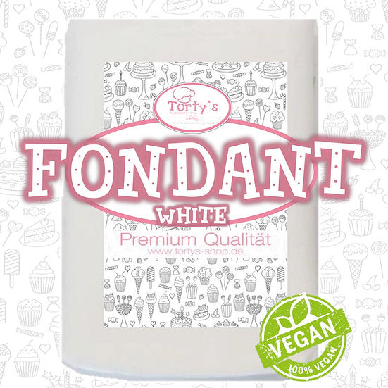 Tortys - Fondant - Weiss 1kg
