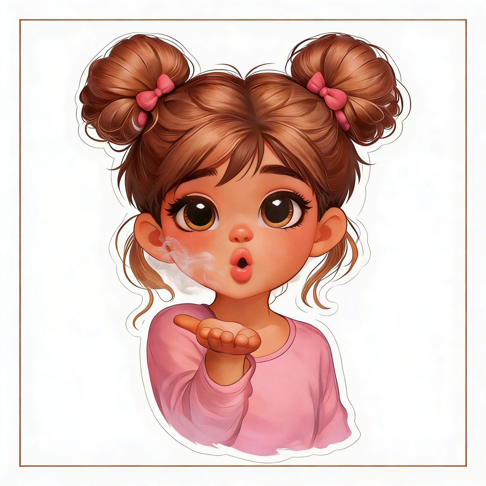 Essbares Tortenbild - Glitzerpuste Torte