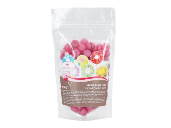 CM- Isomalt Tropfen pink