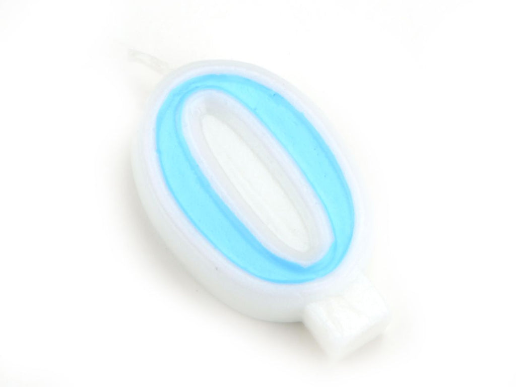 Pati-Versand Zahlen Kerze blau (0-9)