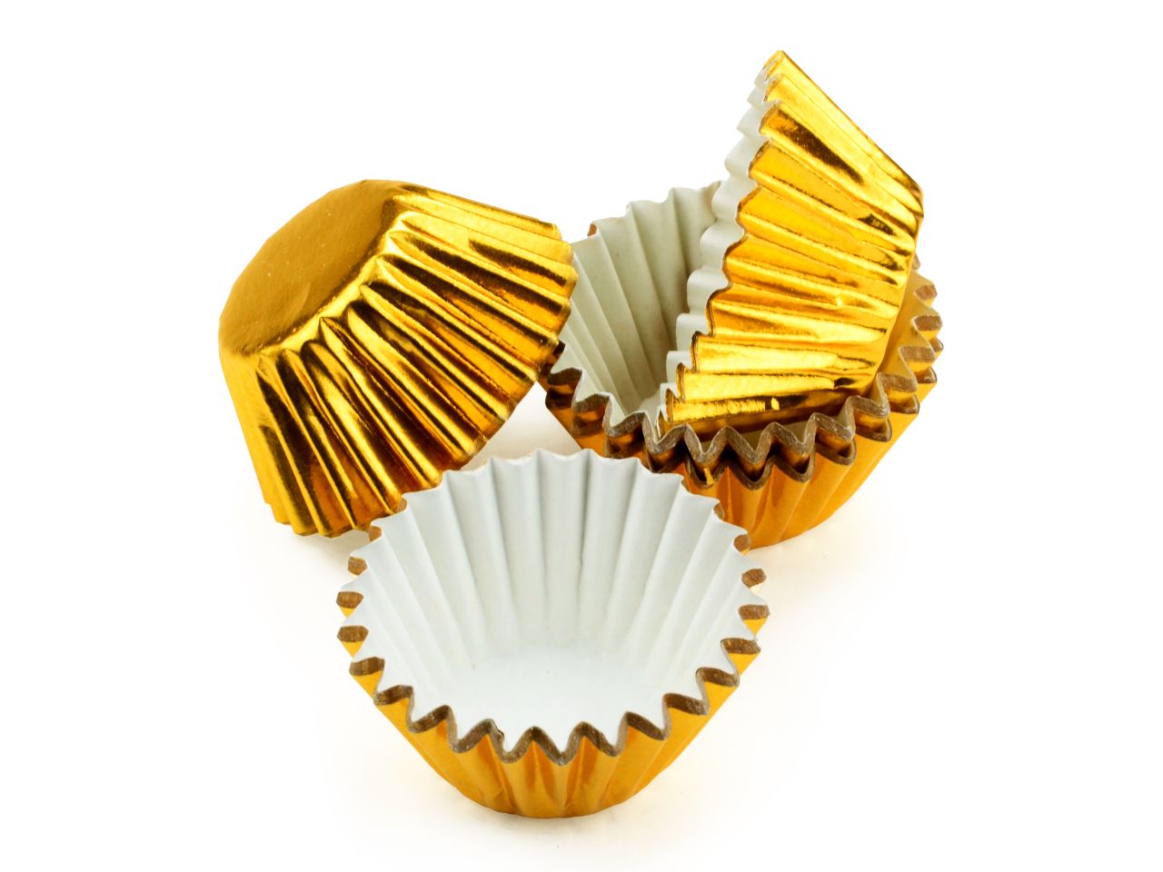 CM Pralinenkapseln- Gold 60 Stk.