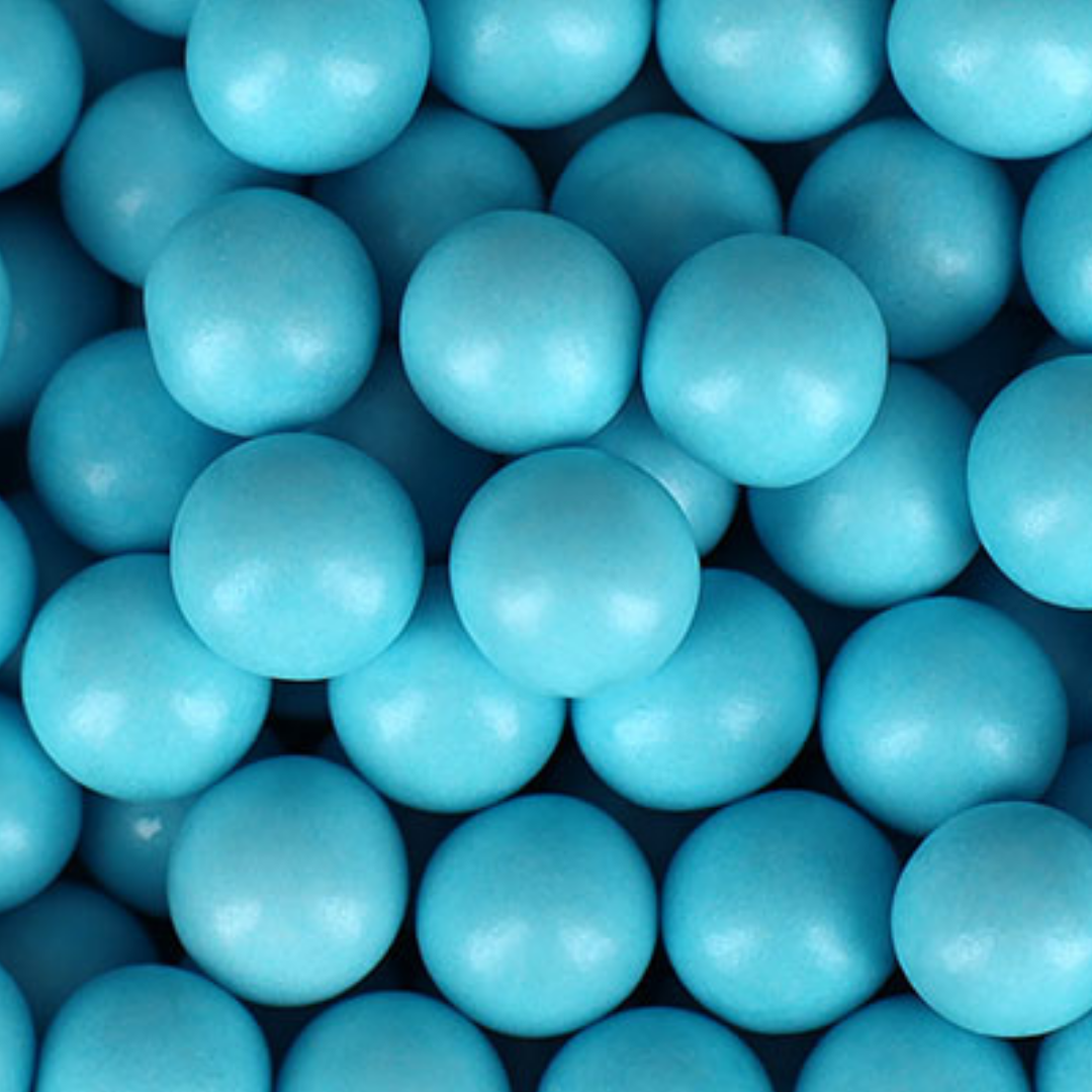 Tortys - Choco Balls - Pearl Blau 80g  11mm