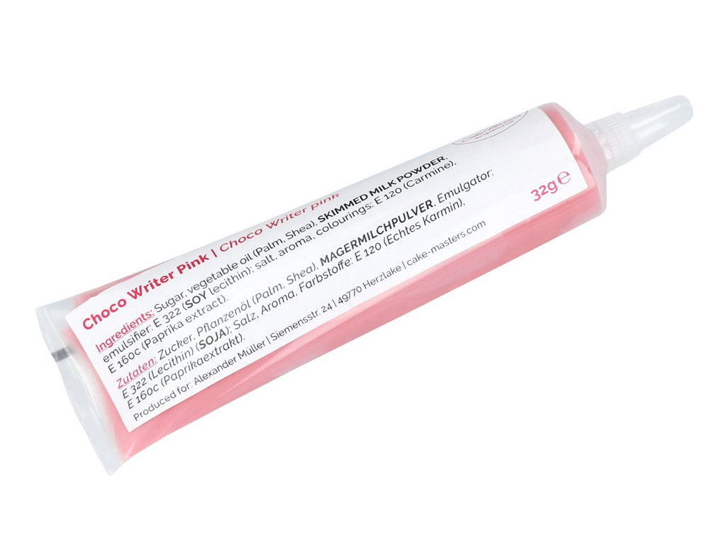 CM Schokoschrift pink 32g