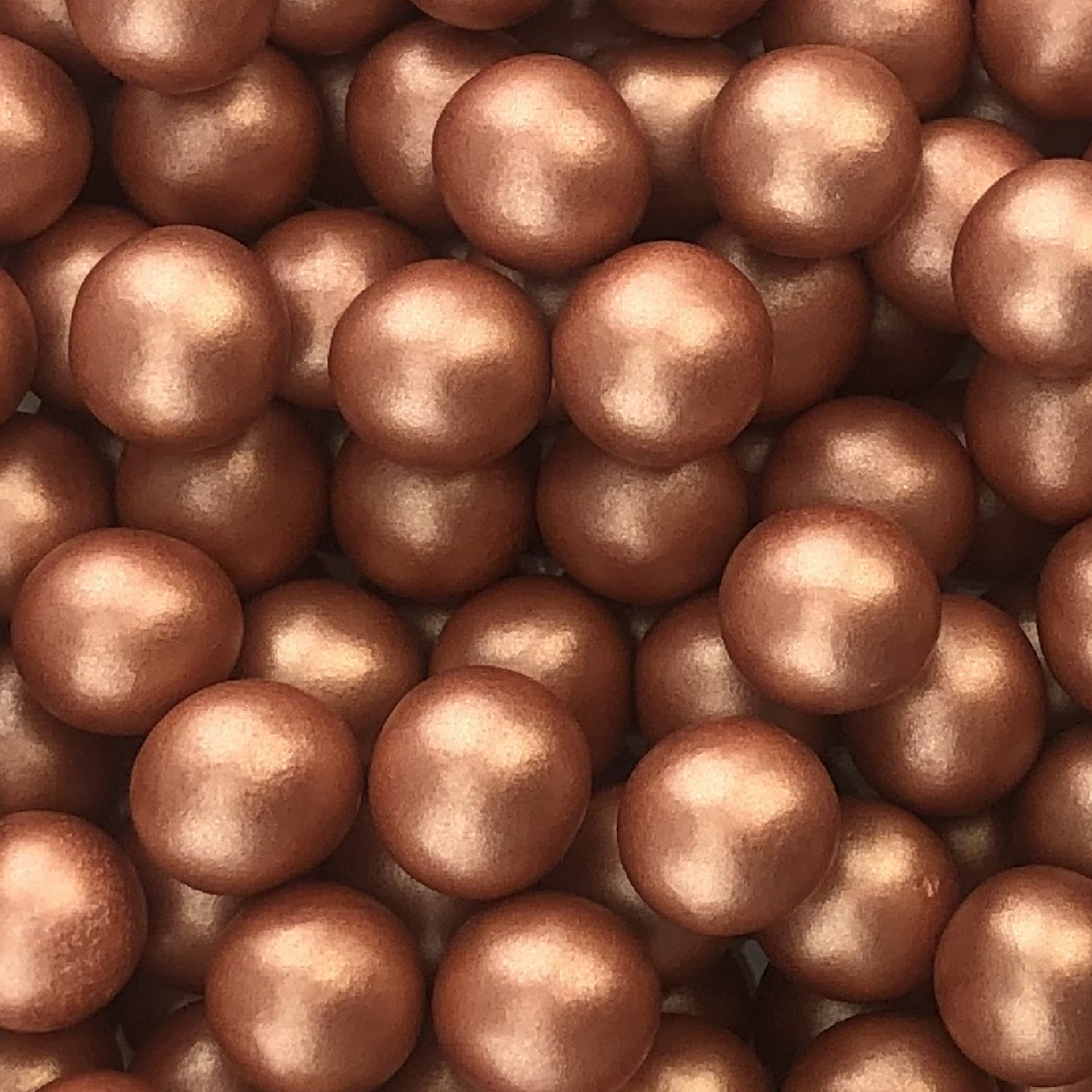 Tortys - Choco Balls - Metallic Kupfer 90g  9-10 mm